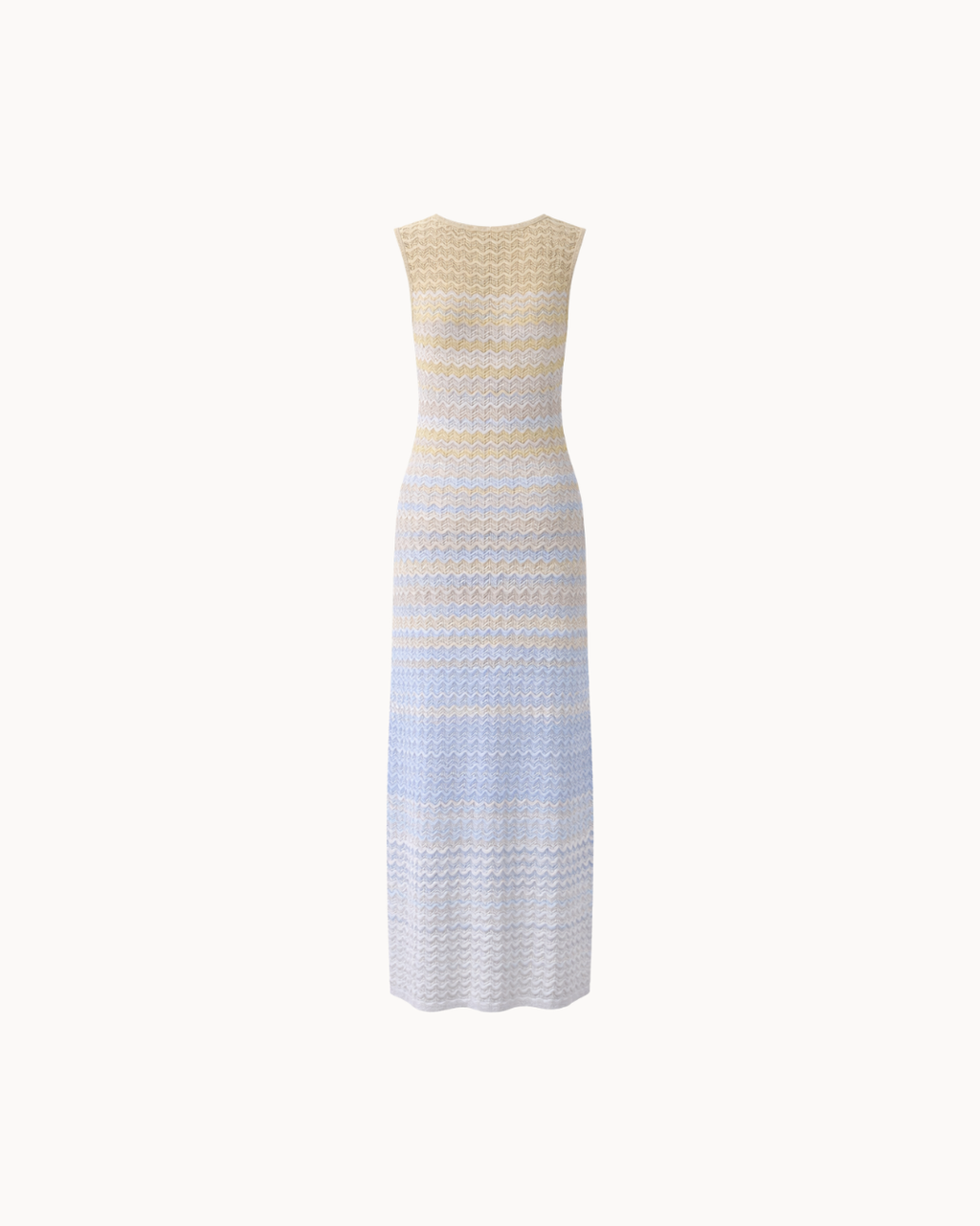 Robe au crochet Riviera - Sable et Ciel