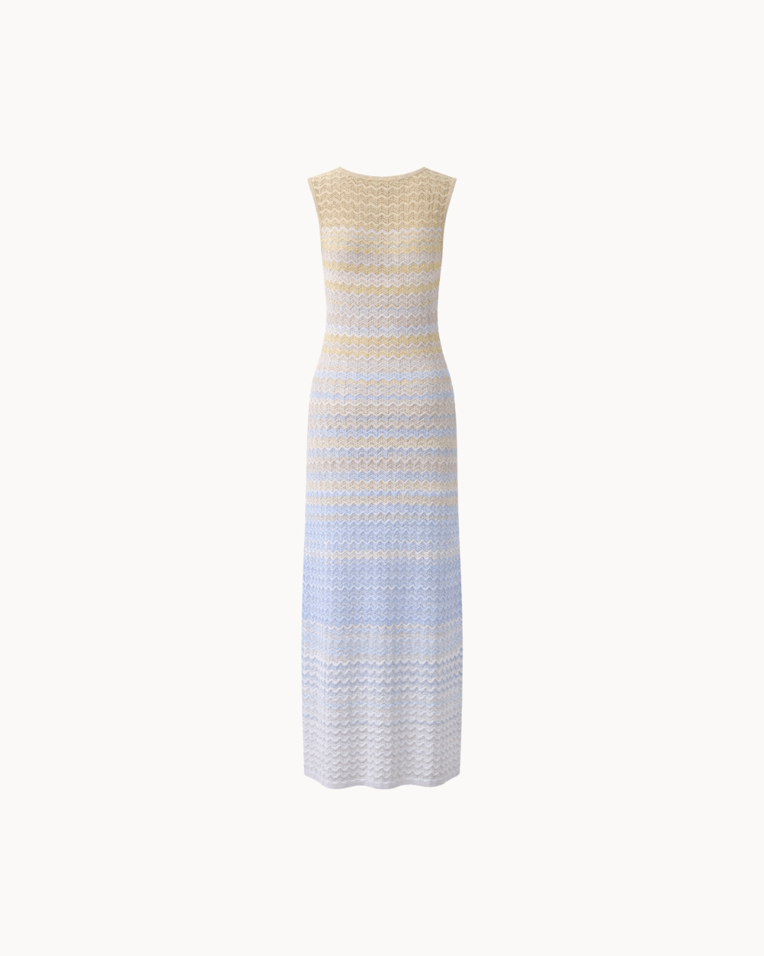 Robe au crochet Riviera - Sable et Ciel