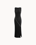 Cleo Sculpt Dress - Noir