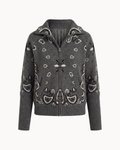 Adelé Heritage Knit – Shadow Grey
