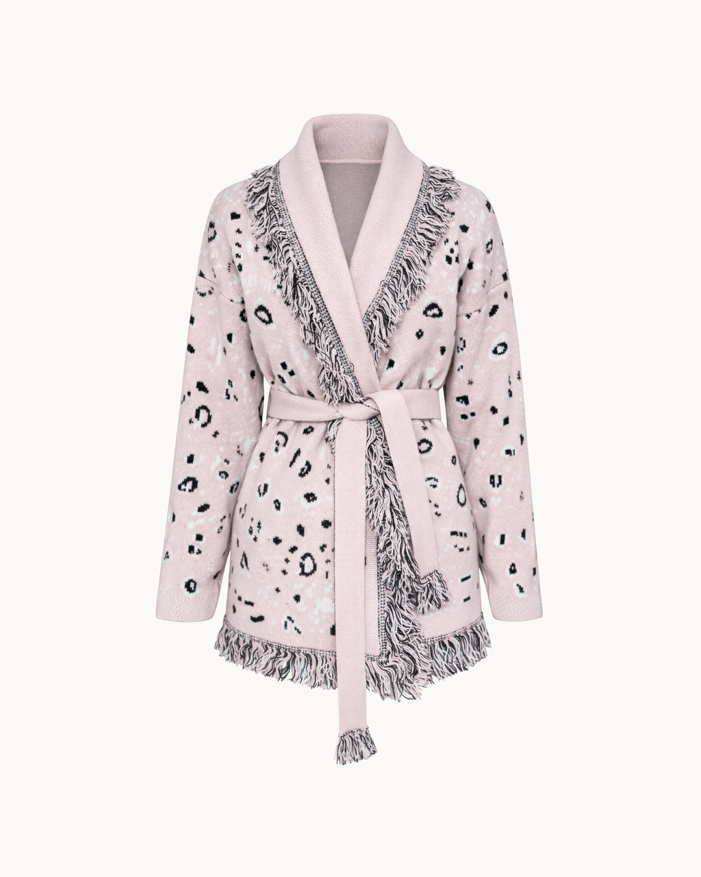 Montana Knit Coat - Soft Pink