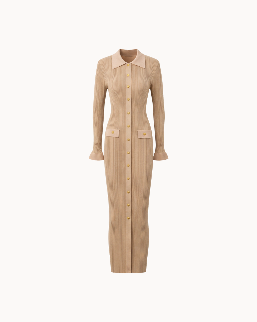 Robe Midi Margaux - Camel