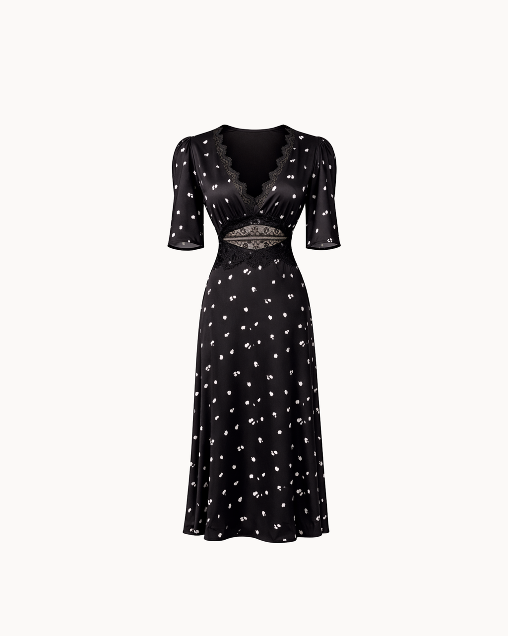Éloise Dress - Black Dots