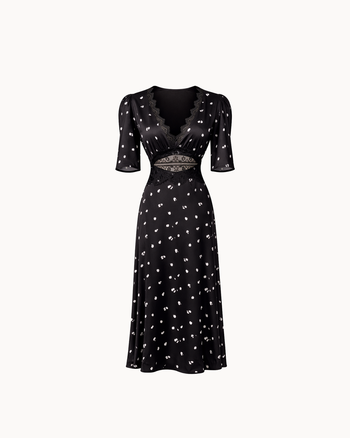 Éloise Dress - Black Dots