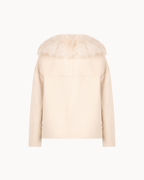 Arctic Grace Coat - Soft Cream