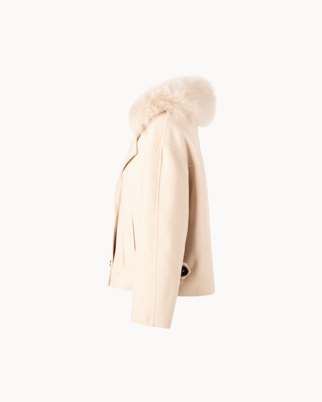 Arctic Grace Coat - Soft Cream