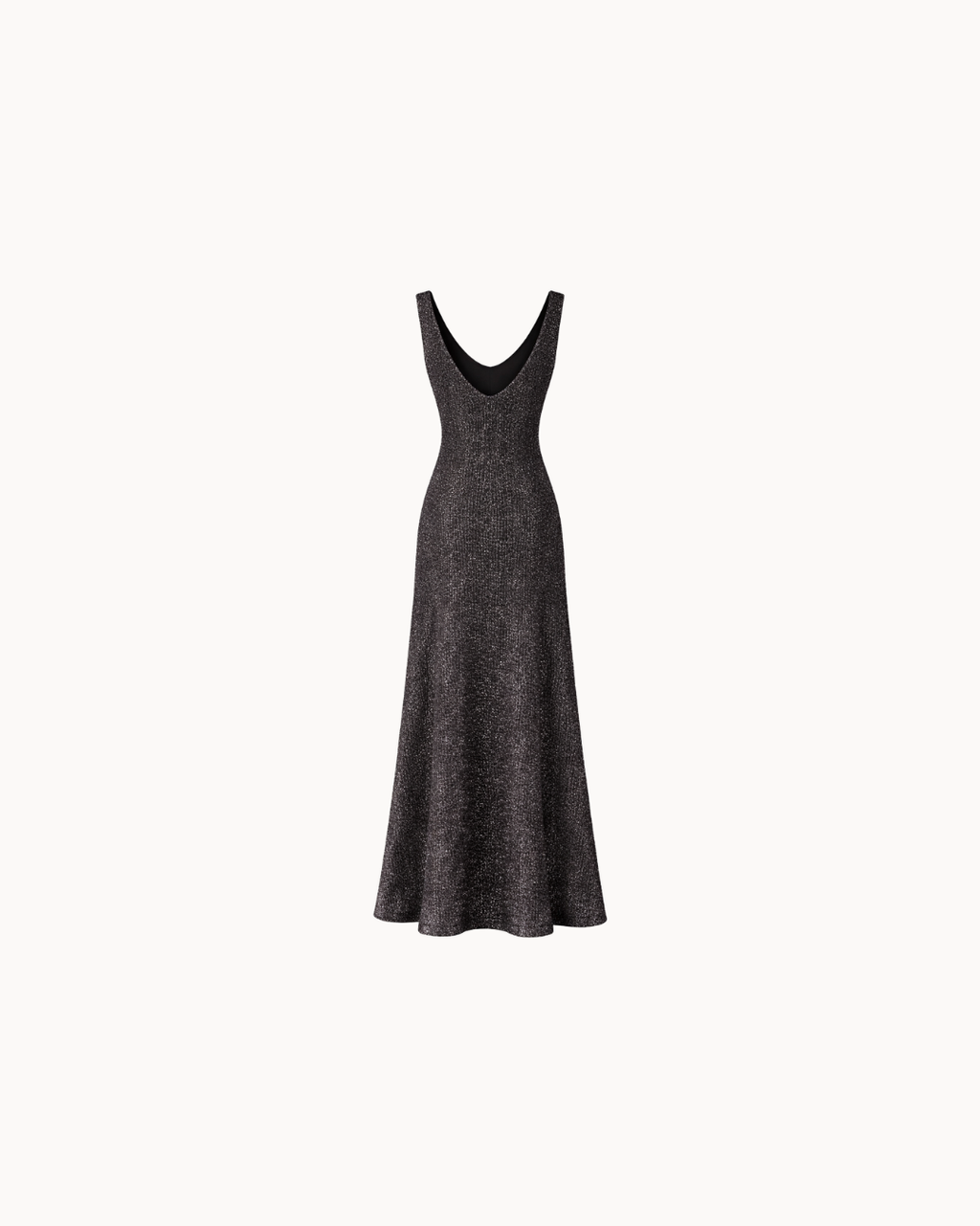 Robe Luna col V - Noir