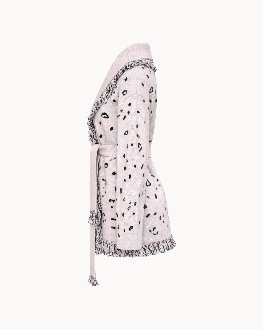 Montana Knit Coat - Soft Pink