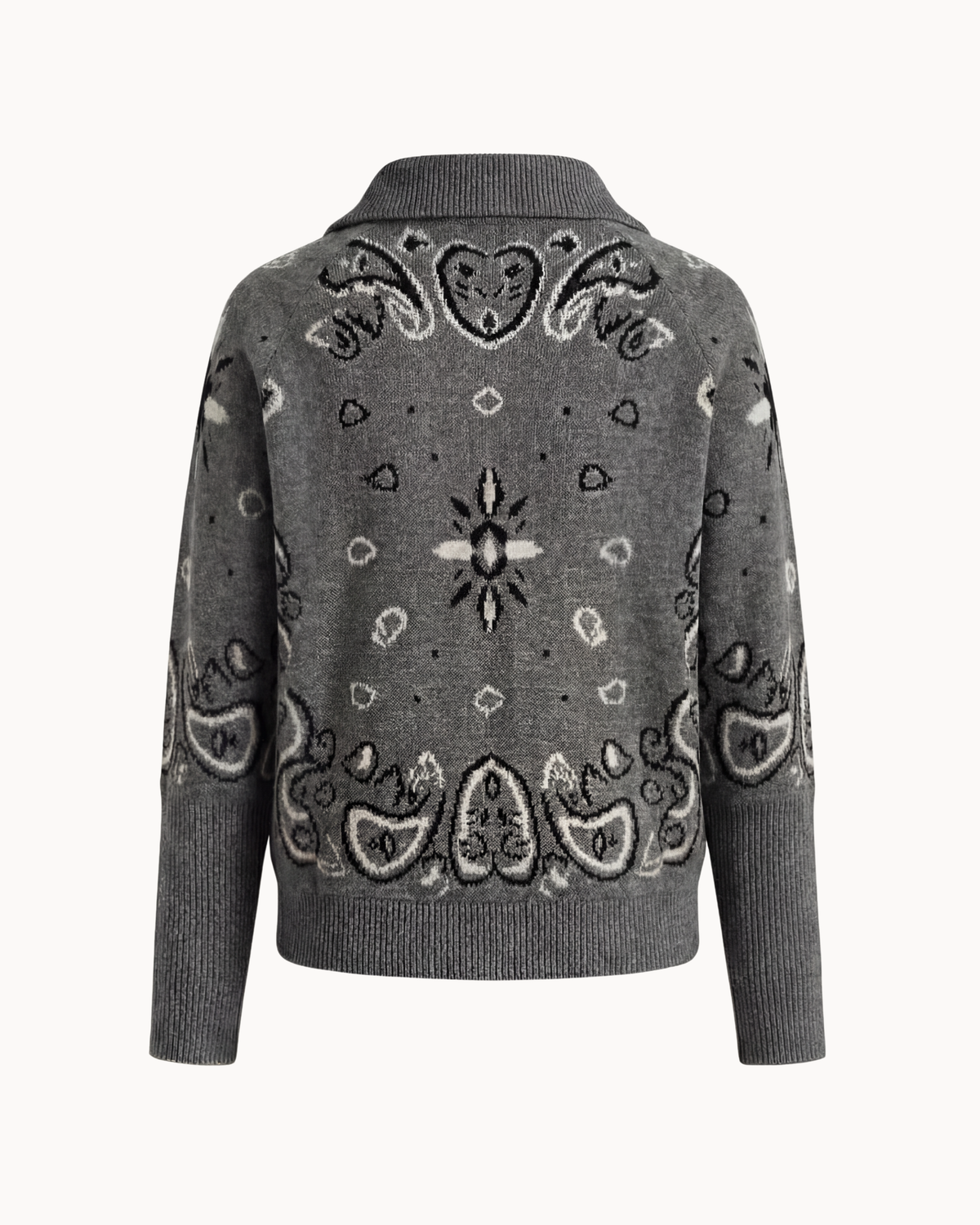 Adelé Heritage Knit – Shadow Grey