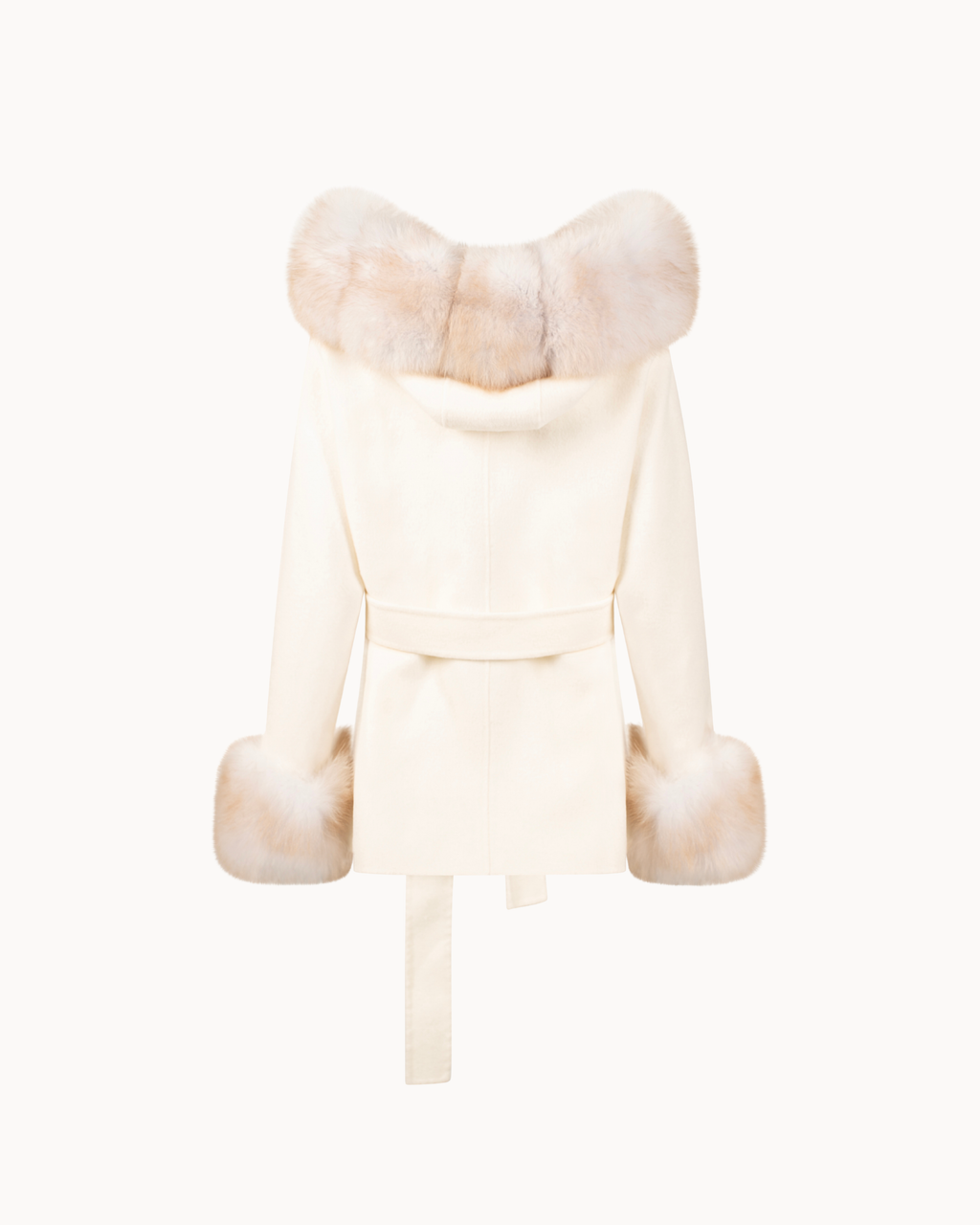 Elara Fur Trimmed Coat