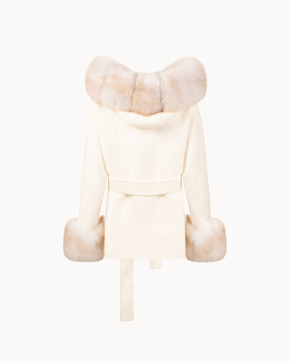 Elara Fur Trimmed Coat