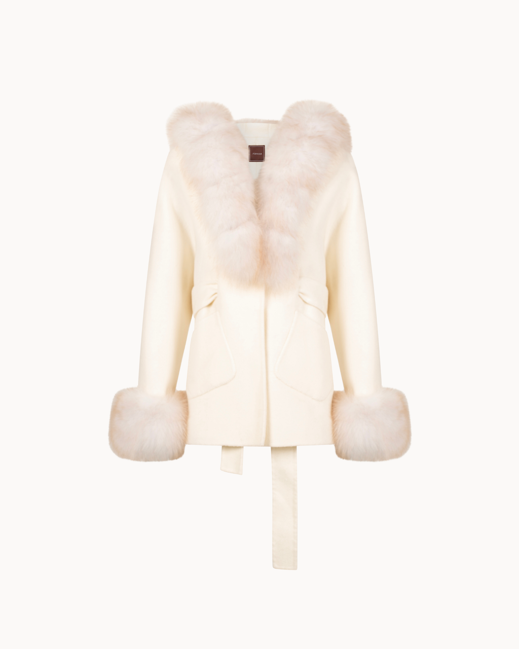 Elara Fur Trimmed Coat