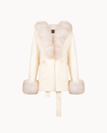 Elara Fur Trimmed Coat