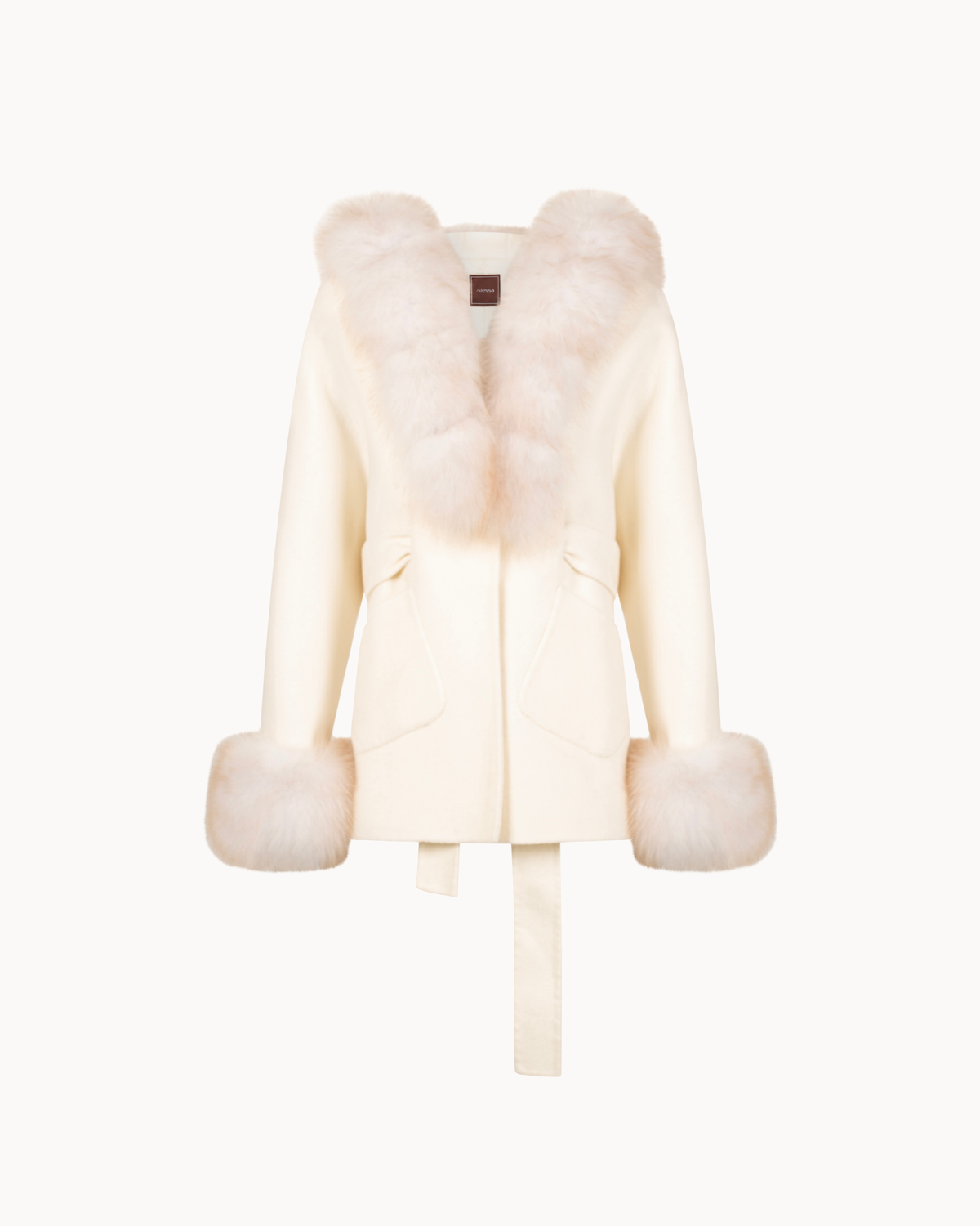 Elara Fur Trimmed Coat