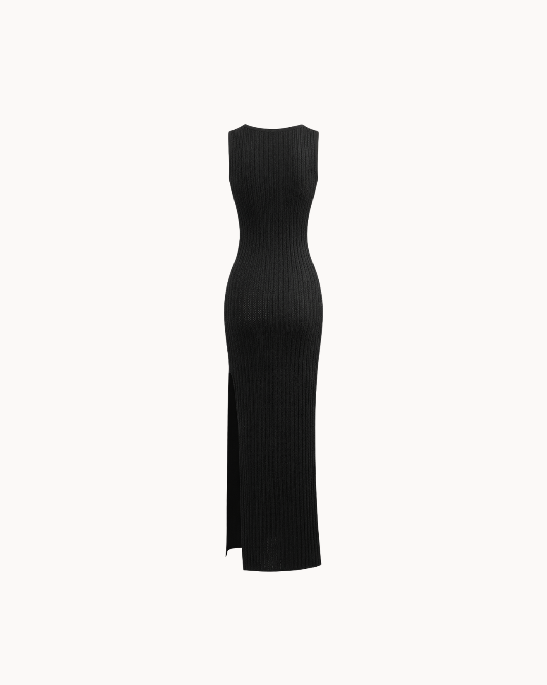 Cleo Sculpt Dress - Noir