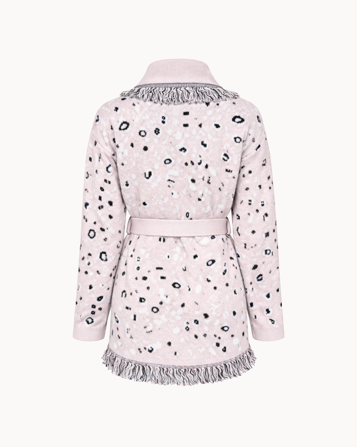 Montana Knit Coat - Soft Pink