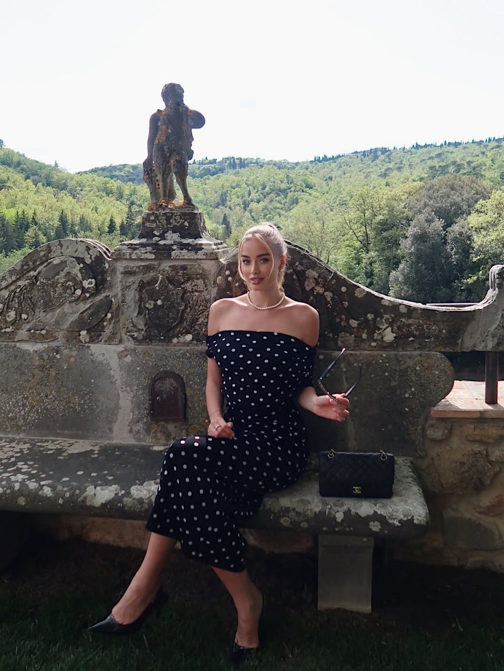 Brigitte Polka Dress