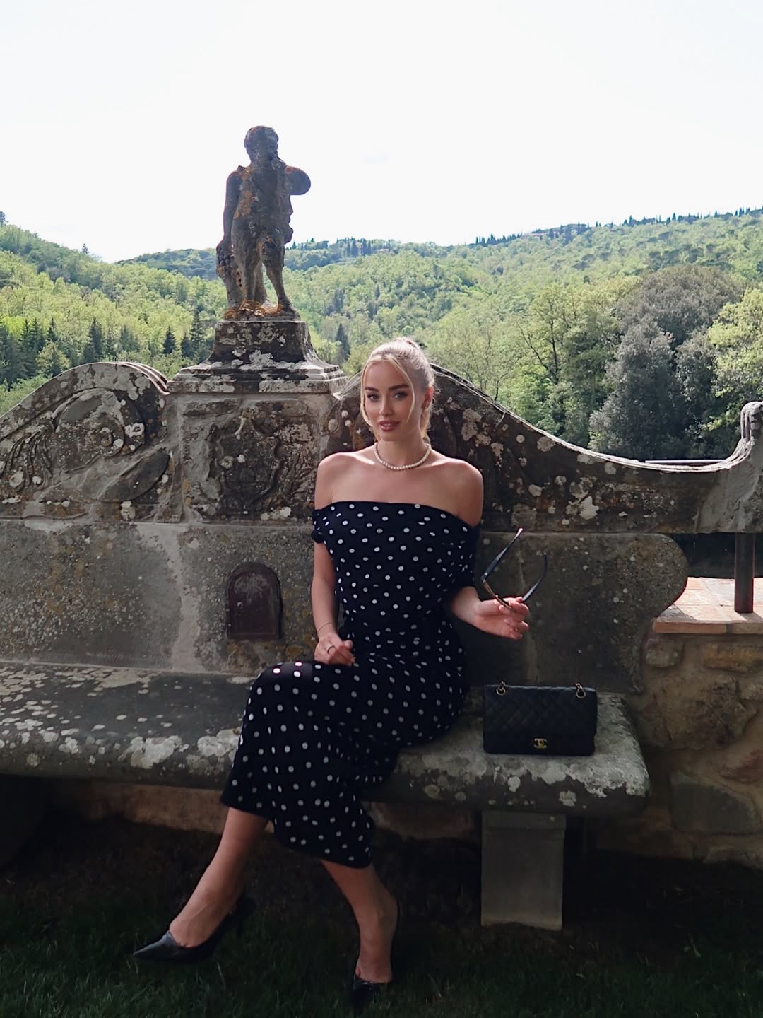 Brigitte Polka Dress