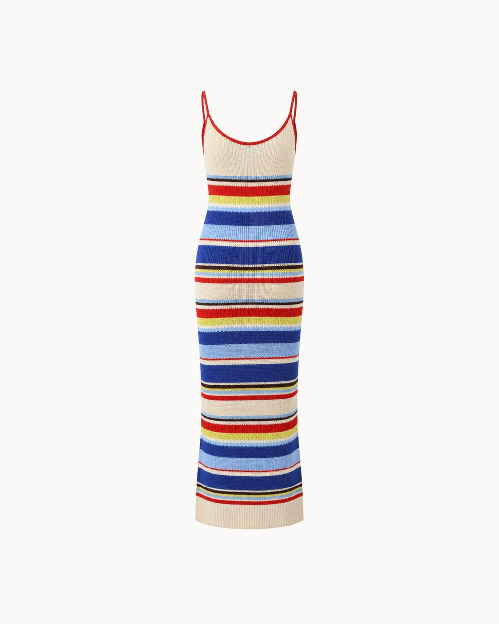 Robe mi-longue en maille Portofino