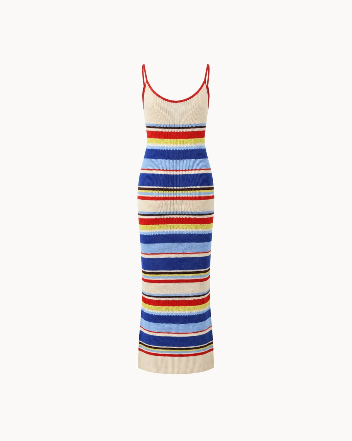 Robe mi-longue en maille Portofino