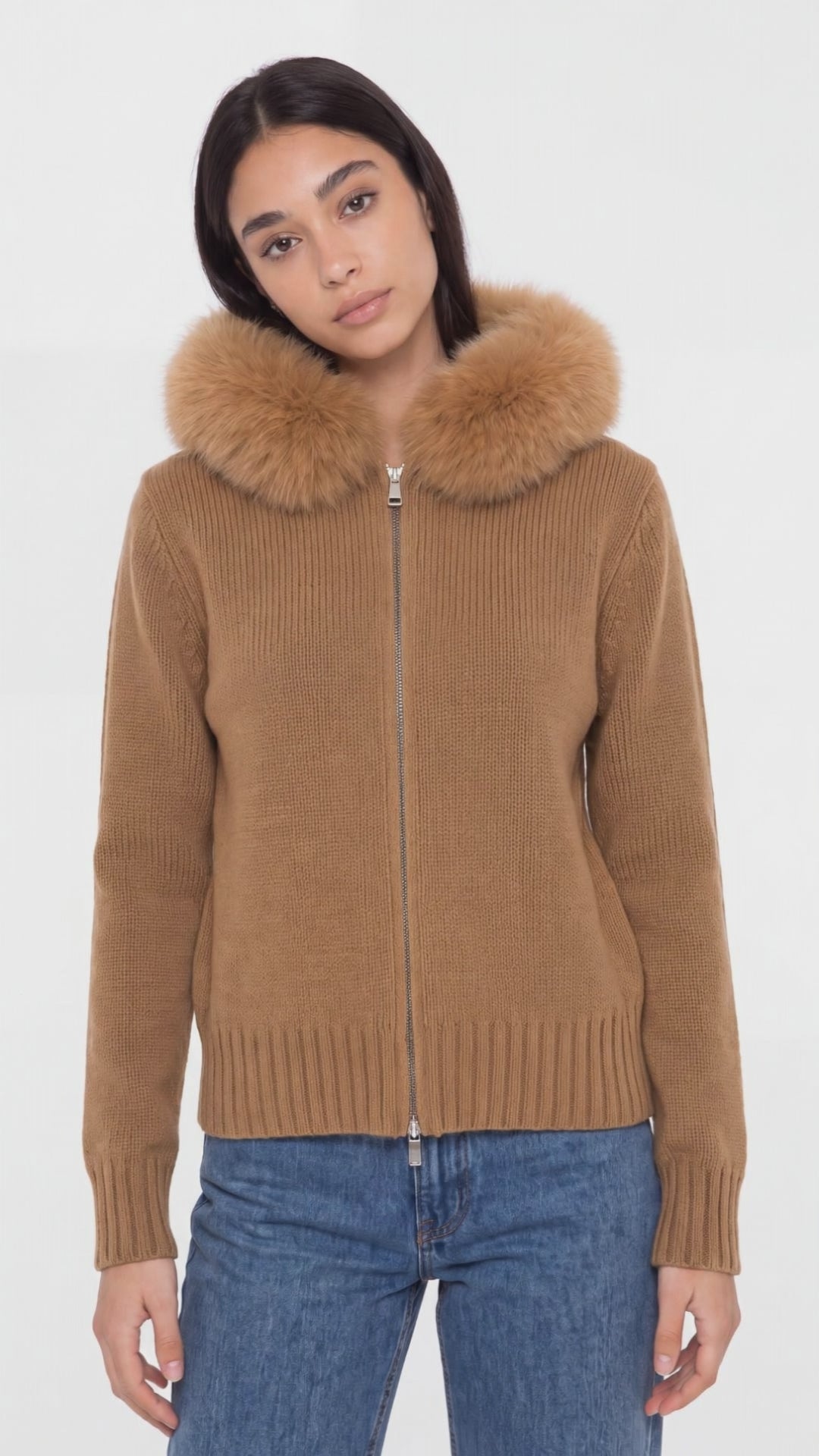 Veste en Fausse Fourrure